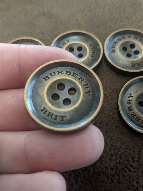 burberry blazer buttons|Burberry trench buttons replacement.